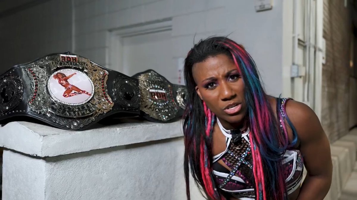 EXCLUSIVE: ROH - Ring of Honor Wrestling Women's World Champion Athena is ROH and All Elite! comments on her next Owen Hart Foundation Cup Tournament opponent the TBS Champion Mercedes Moné!