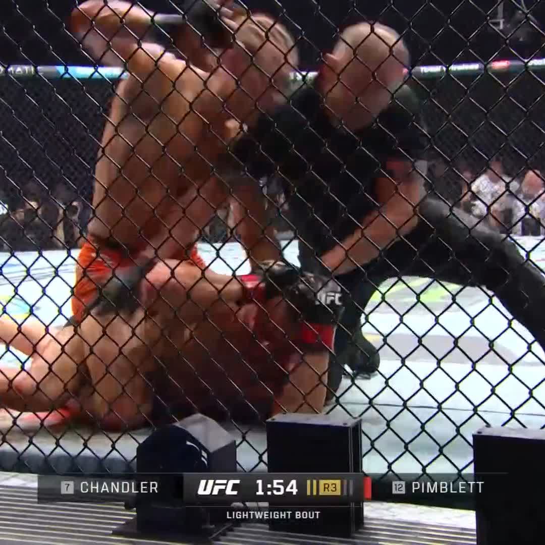 12位 ピンブレットが7位 チャンドラーに3RKO勝ち！ #UFC314