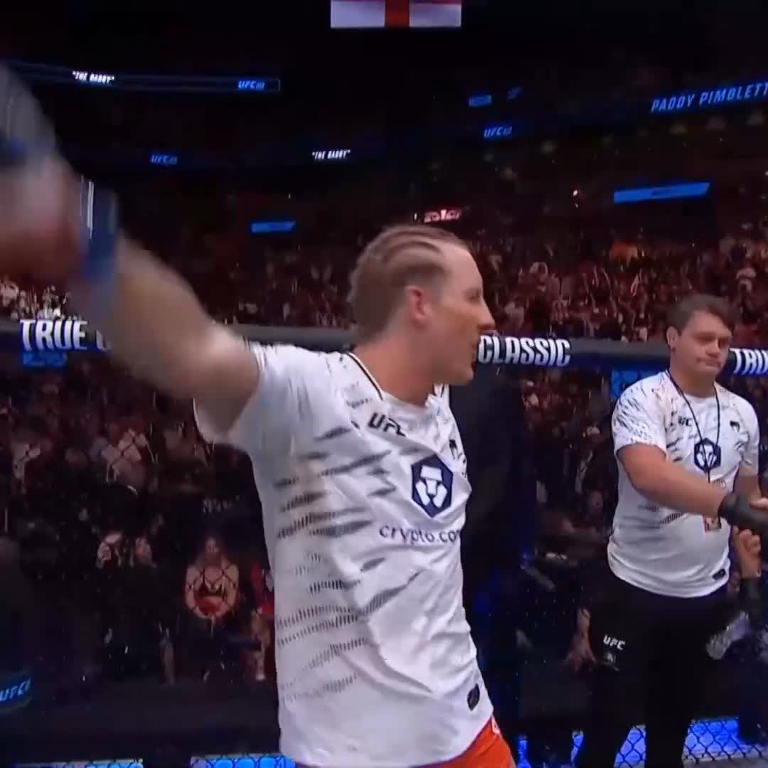 Celébralo Paddy "The Baddy" 👏🏻👏🏻 #UFC413