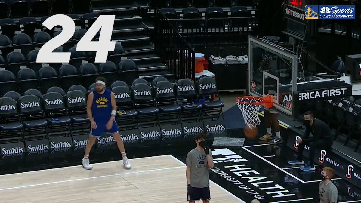 Reminder that the good shooters in the NBA, are actually wildly good