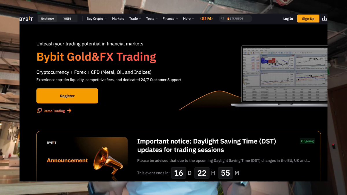 💡 Heard about the Tariffs? 📈📉 Seize the Volatility. React fast! Trade Gold, Forex &amp; Indices with $USDT &amp; 0 fees on Bybit: