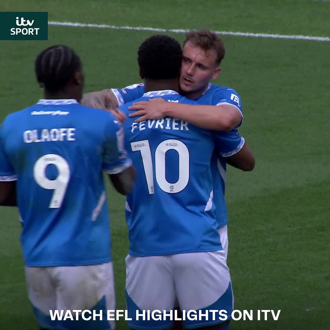 Gem of a finish from Jack Diamond 💎 A well-worked move finished off in style for Stockport County Head to ITVX to catch up on EFL Highlights 📲