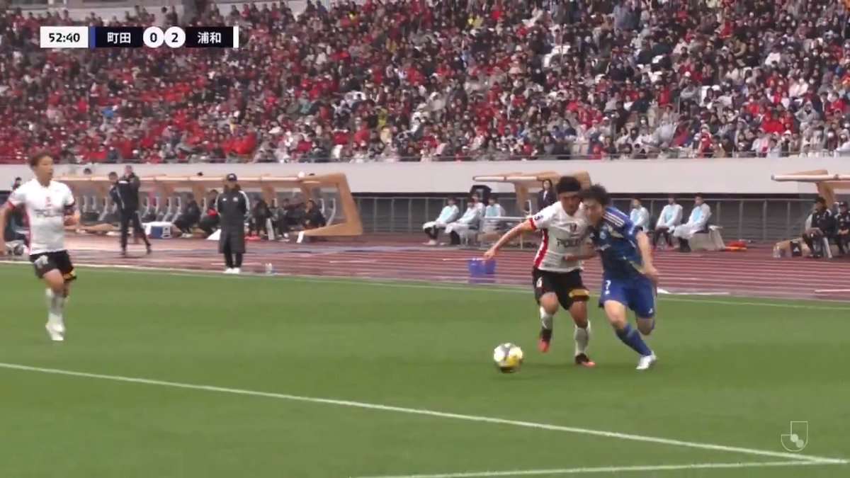 相手のキープレーヤーを封じた熱い漢。 #石原広教 のナイスディフェンス🔥🔥🔥 #urawareds #浦和レッズ #matchplayback #WeareREDS #Jリーグ #サッカー