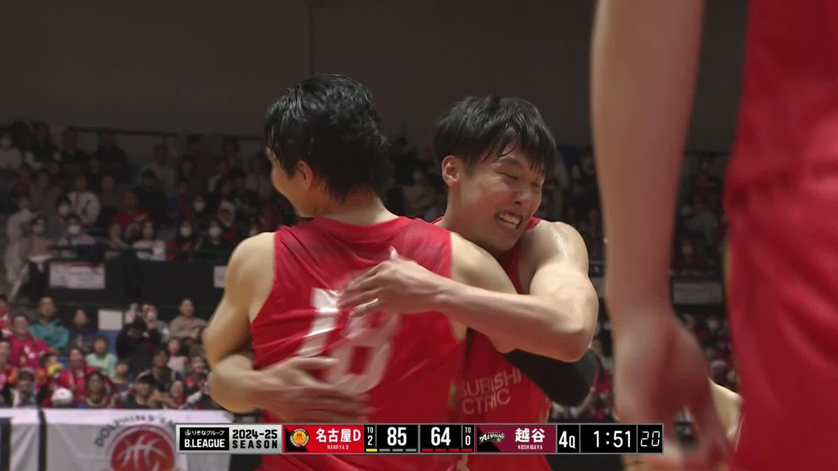 全員バスケでホーム連勝を果たした名古屋D💎🐬 今季限りでの引退を表明している#18 中務が今季初スリーを沈め、名古屋Dの未来#17 若野、#4 小川が初得点🙌 中務敏宏 名古屋ダイヤモンドドルフィンズ 公式 #Bリーグ #りそなグループ