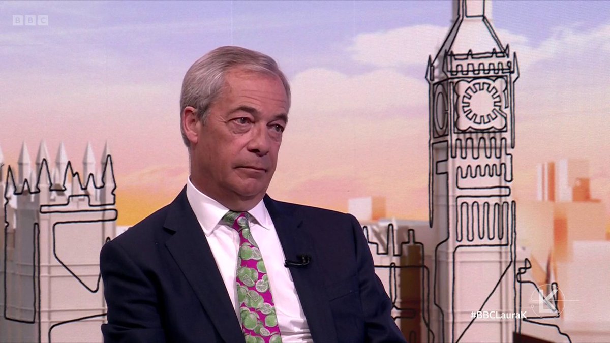 "I've looked at the numbers... we probably need a DOGE for every single county council in England" Reform UK leader Nigel Farage says he does "accept that it's been very tough for county councils" #BBCLauraK