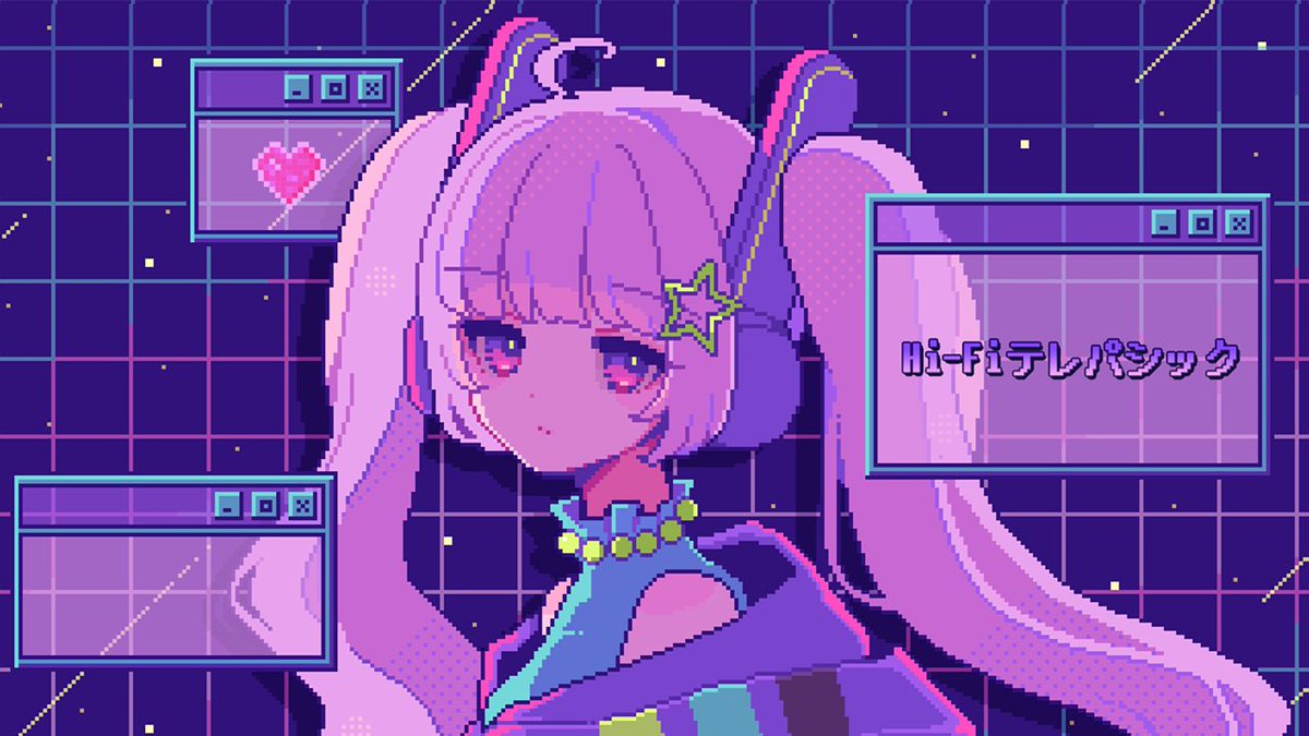 📡New Release✨ ⭐️市瀬るぽ × gaogao🌕️ Hi-Fiテレパシック / feat.鏡音リン 📍YouTube 📍ニコニコ