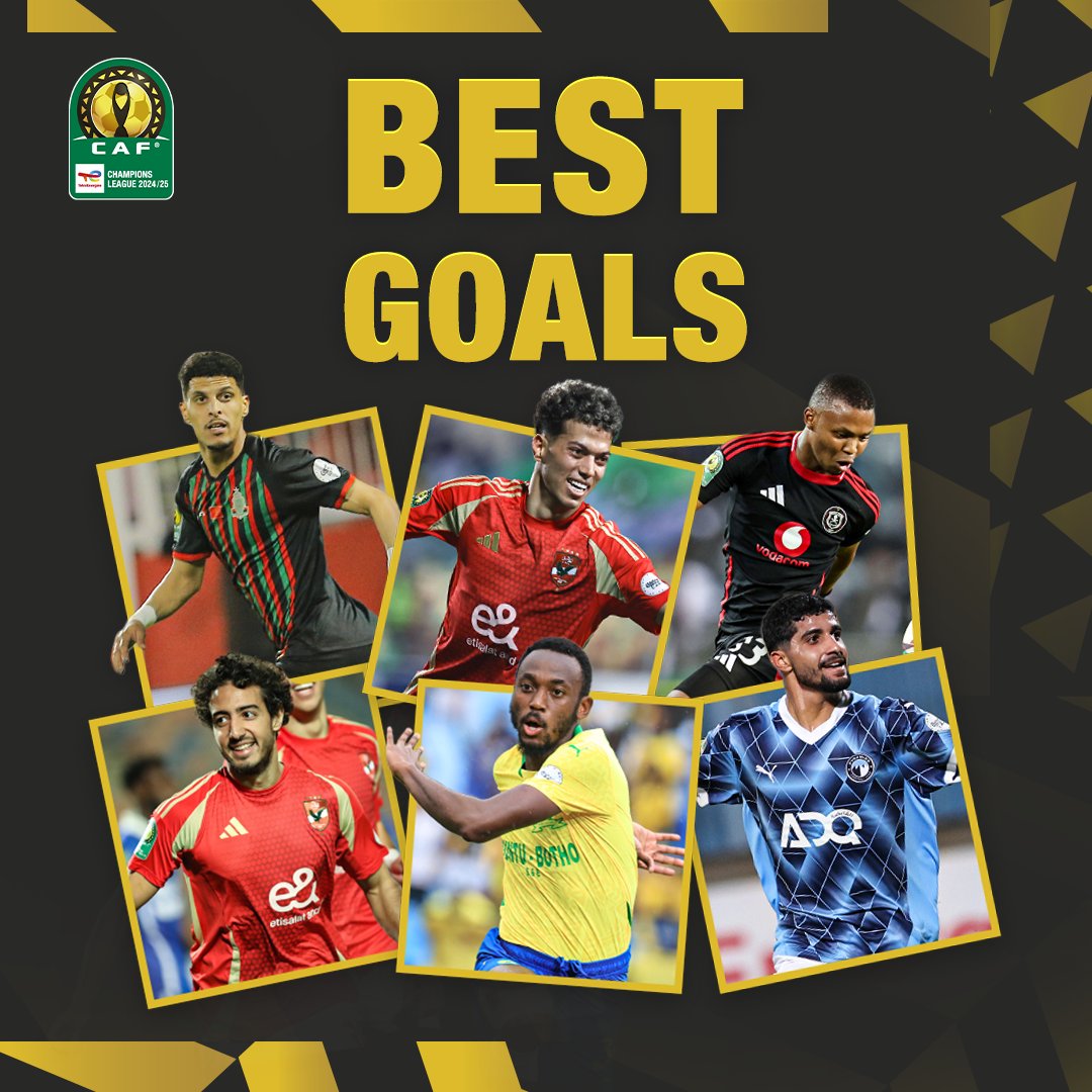 From the #TotalEnergiesCAFCL quarter-finals: some of the best strikes that lit up the field! 🌟
