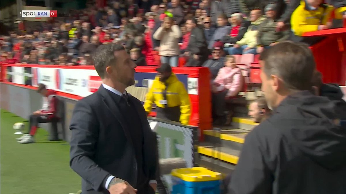🎙️ "An eventful encounter at Pittodrie!" Full-time scenes from Aberdeen vs Rangers. Analysis &amp; reaction next Sky Sports Football ⤵️