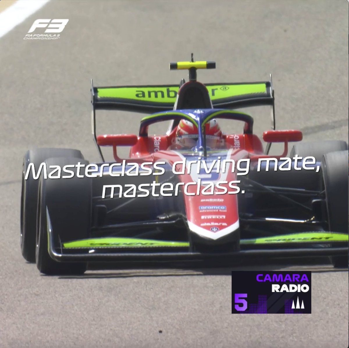 A quality drive from lights to flag 🏁 Bravo, Rafa 👏 #F3 #BahrainGP