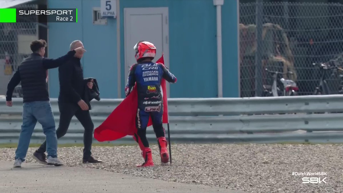 CAN ONCU IS YOUR RACE 2 WINNER💥🏆 #DutchWorldSBK 🇳🇱