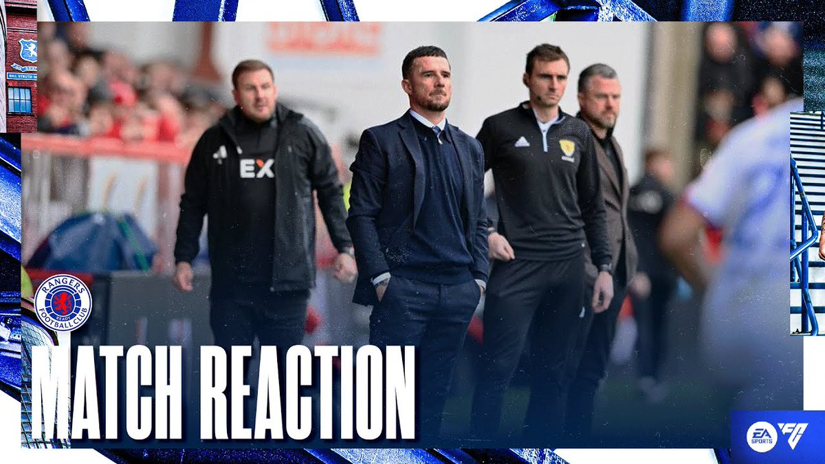 🎙️ Barry Ferguson spoke to RangersTV after today’s match against Aberdeen.