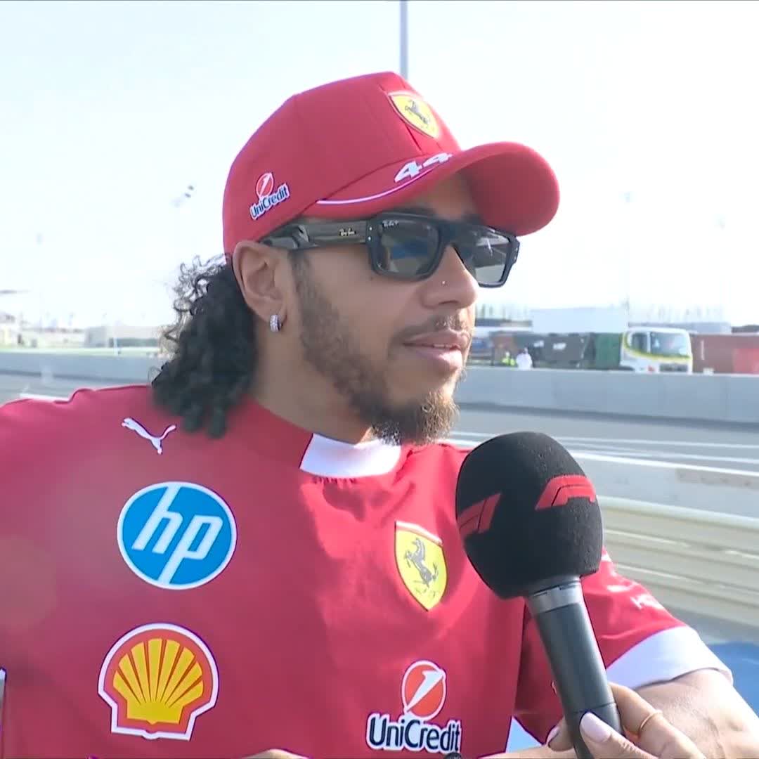 How is Lewis feeling as he looks to fight back from P9 on the grid? 🤔