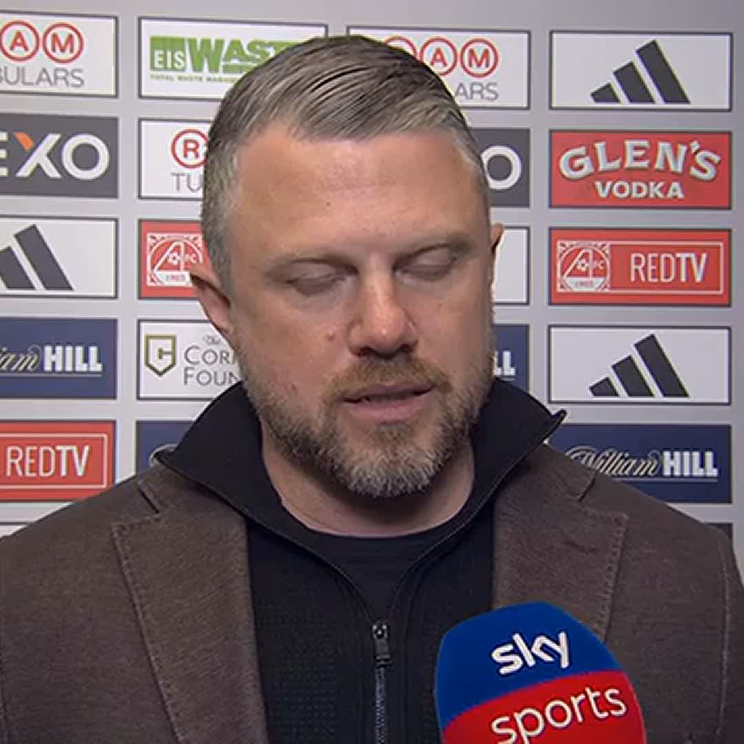 🔴 "We went too passive" Jimmy Thelin's reaction to Aberdeen's draw with Rangers ⤵