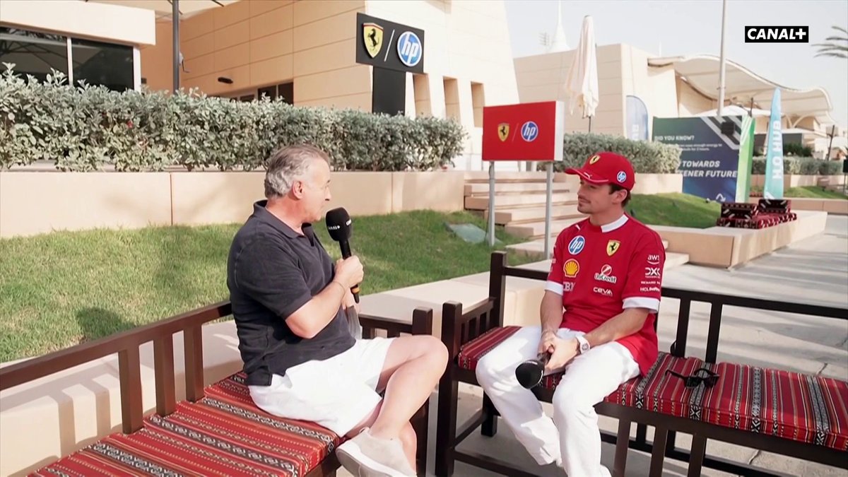 Jean Alesi a lancé l'invitation à Charles Leclerc 🎫 Le Monégasque sera présent au Grand Prix de France historique au Castellet ✨ #BahrainGP #F1