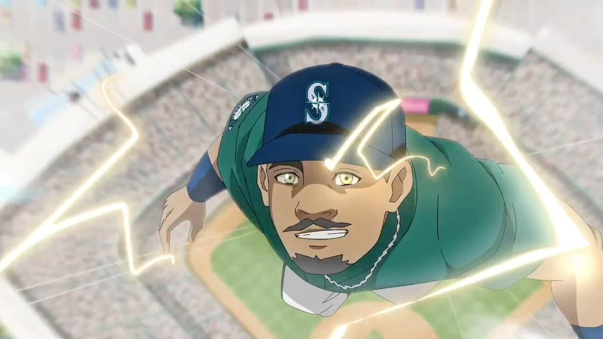 If you hit a baseball to Julio Rodríguez, just know you've entered a no-fly zone ❌ J-Rod anime goes CRAZY 🤯 #HeroesOfTheGame