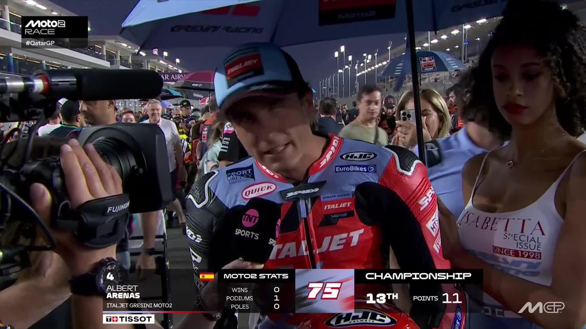The best qualifying result for @albertarenas75 this season 👀 #QatarGP 🇶🇦