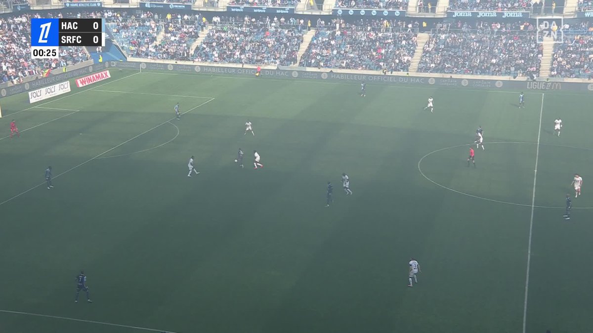 🔥 | L’ouverture du score d’Azor Matusiwa après une grosse erreur de Gorgelin ! 😳💥#HACSRFC 👉 Suivez la rencontre ici :