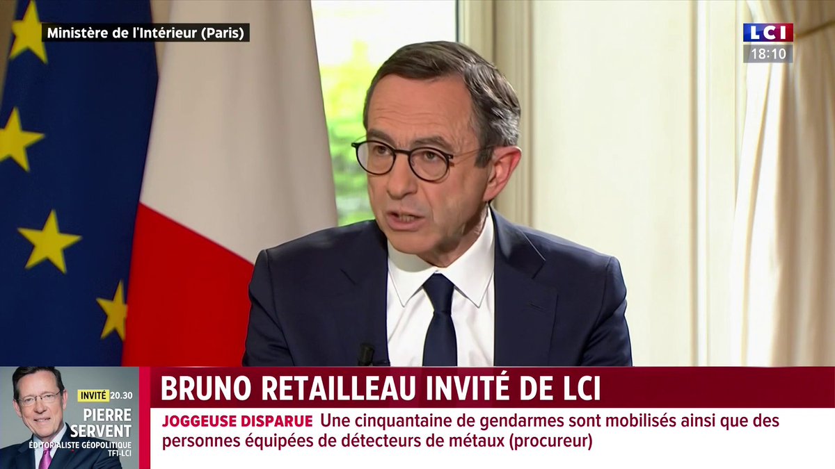 Non-exécution des OQTF : "C'est un des symptômes de l'impuissance ; un de mes objectifs, c'est de déverrouiller cette impuissance", estime le ministre de l'Intérieur Bruno Retailleau. ▶️ avec Darius Rochebin