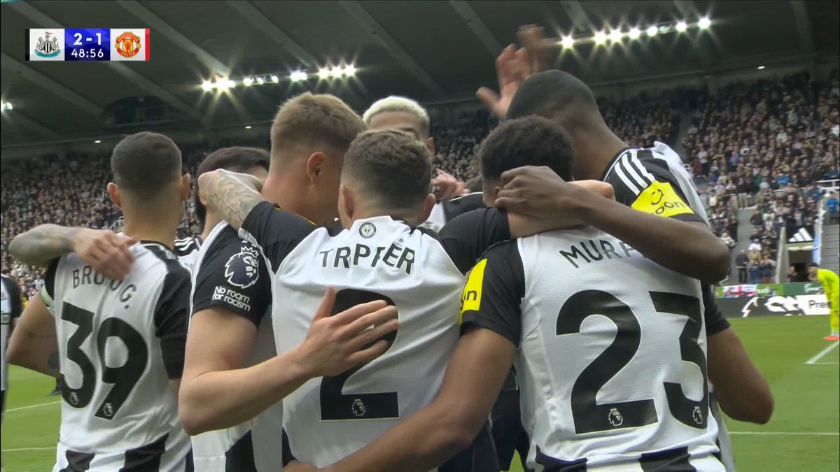 Harvey Barnes fires the Magpies back in front! 💥
