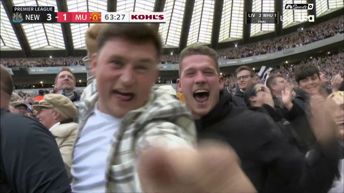 HARVEY BARNES TURNS ON THE JETS FOR HIS SECOND GOAL OF THE HALF. ✈️ 📺 USA Network | #NEWMUN