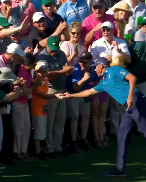 In 2017, Matt Kuchar made a young patron's day after a hole-in-one on No. 16. Years later, the Lockaby family relives the moment. #themasters