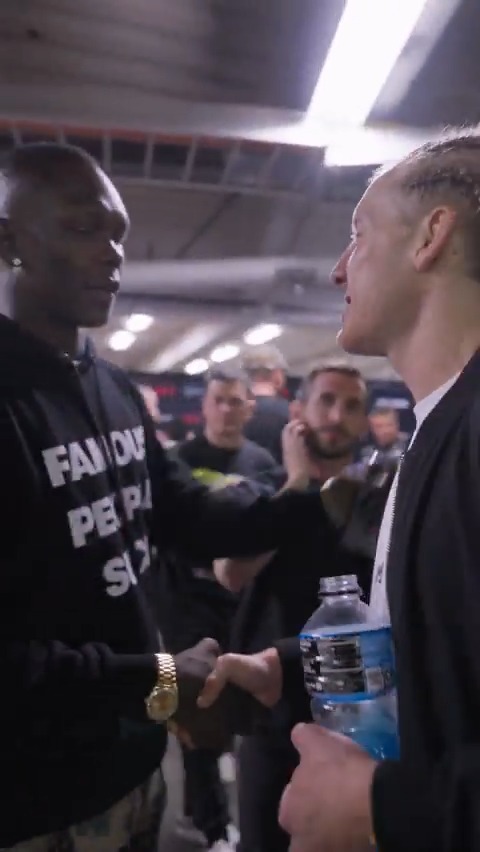 😅 Israel Adesanya to Paddy Pimblett: "I am gonna stop counting you out."
