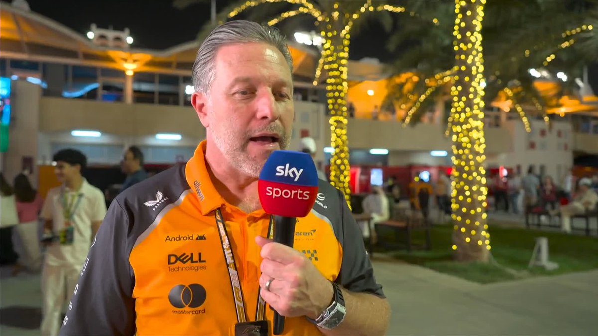 "You could tell in the first lap he was back!" 🔥 Zak Brown says Lando Norris "did a great job" today 🟠