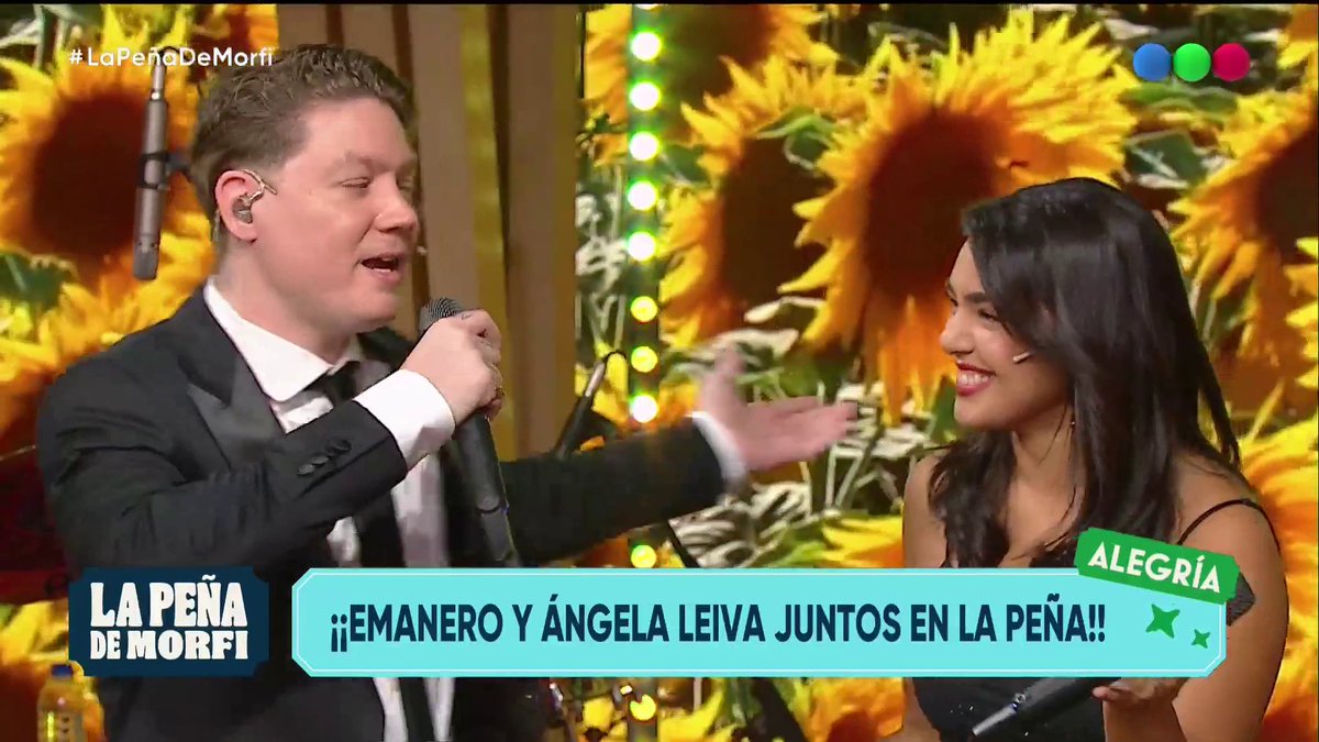 🎤 Emanero y Ángela Leiva cantando este temazo "Podés pedirme perdón" 🎶💥 📺Mirá #LaPeñaDeMorfi por
