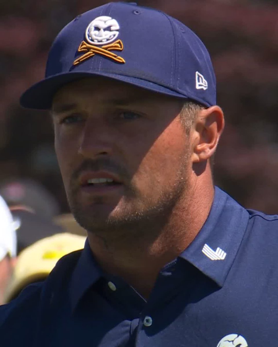 Bryson DeChambeau's final round is underway. #themasters
