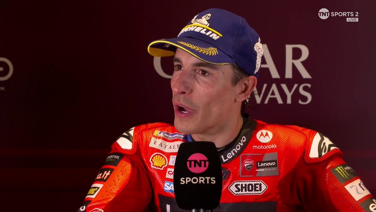💬 "The plan of the race for me was clear. Be slow in the beginning an fast in the end." Marc Marquez speaks after his win in Qatar 🇶🇦 #MotoGP | #QatarGP | Live on TNT Sports and Discovery+