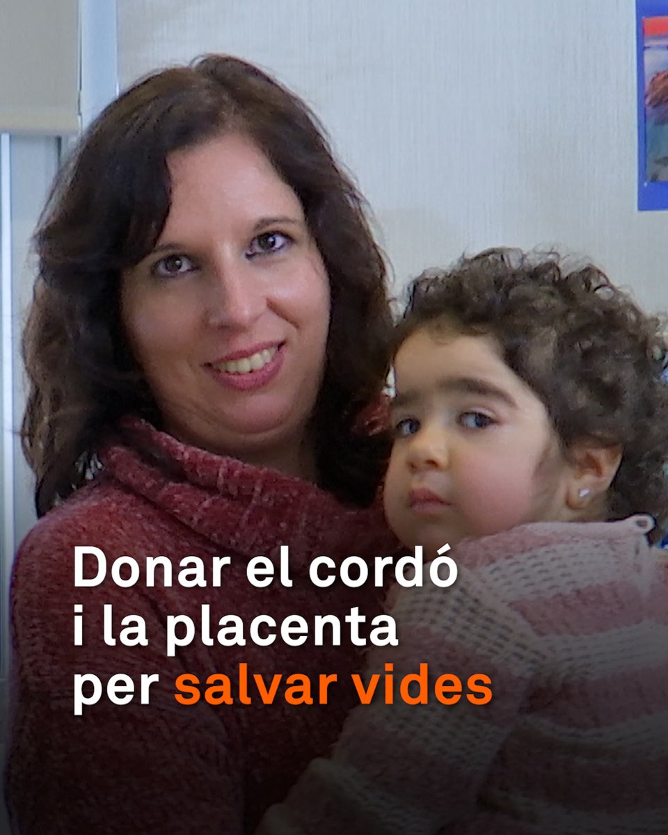 "El cordó li ha salvat la vida." Quan tenia només uns mesos, a la Chloe li van diagnosticar una malaltia minoritària. Per curar-la, li calia un trasplantament de sang de cordó umbilical. “És una donació segura i se’n poden beneficiar molts pacients”