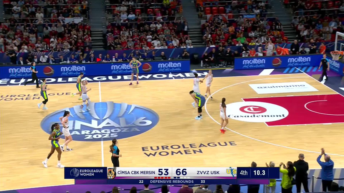 THEY HAVE DONE IT! ZVVZ USK PRAHA ARE YOUR #EUROLEAGUEWOMEN 2024/25 CHAMPIONS!
