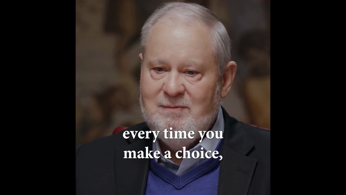 Every time you make a choice, it places a mark on your soul, and it makes you what you are.