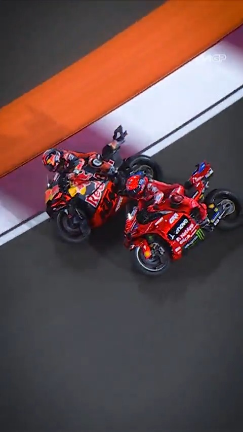 Nobody saw this coming but we definitely enjoy seeing Maverick back to his very best! 🚀🔥 #QatarGP 🇶🇦