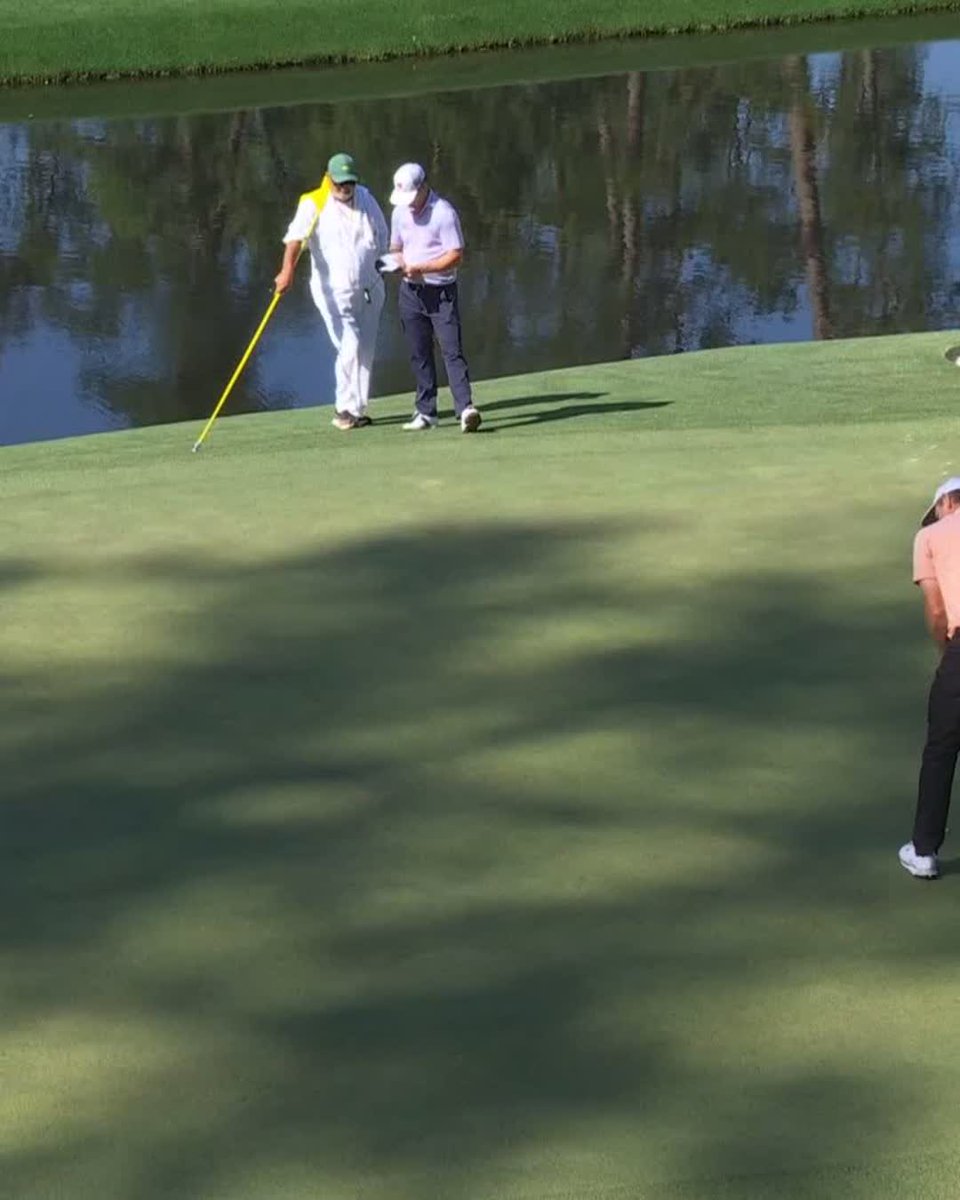 Justin Rose is back in the thick of it. #themasters