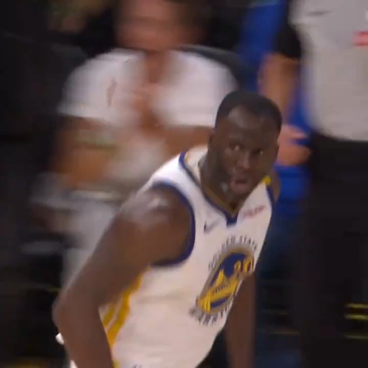 Back-to-back threes for Draymond 😎 📺 NBC Sports Bay Area & CA