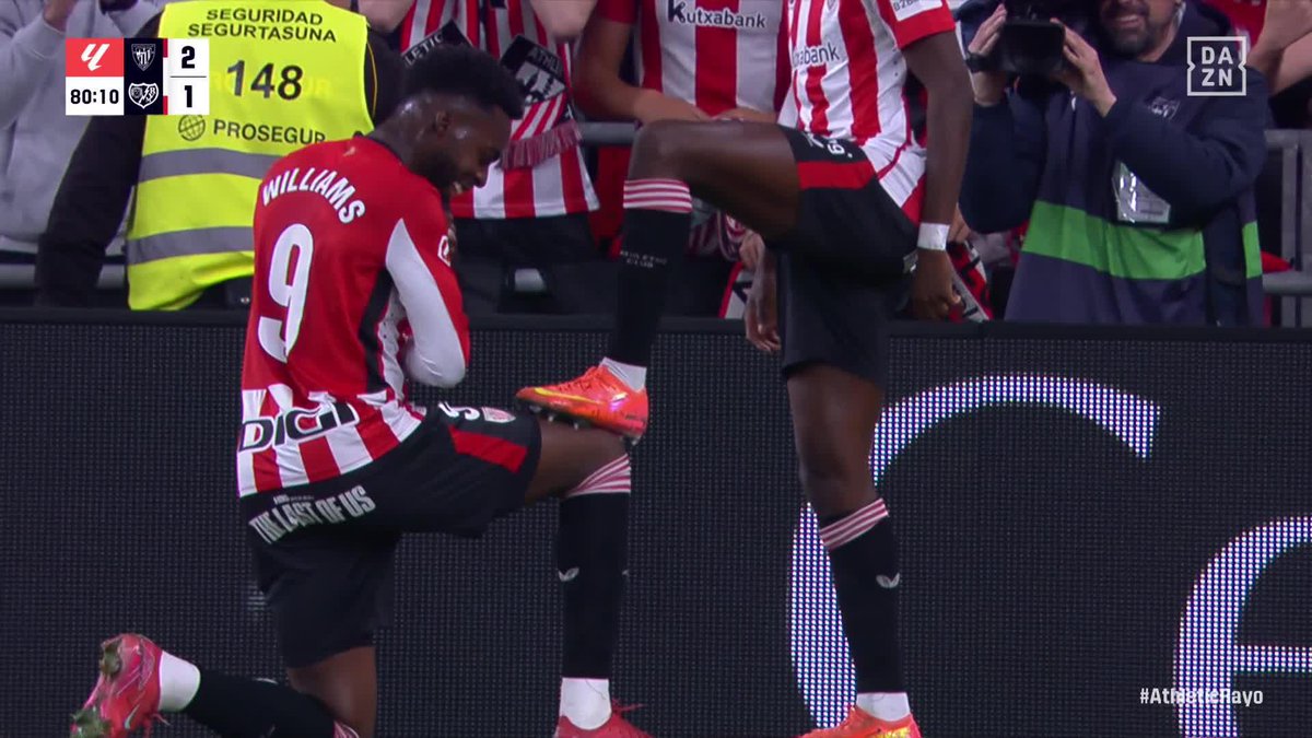 Solo los mejores del mundo pueden hacer goles así 🪄 Qué suerte poder ver cada fin de semana a Nico Williams ✨ #LALIGAenDAZN ⚽️