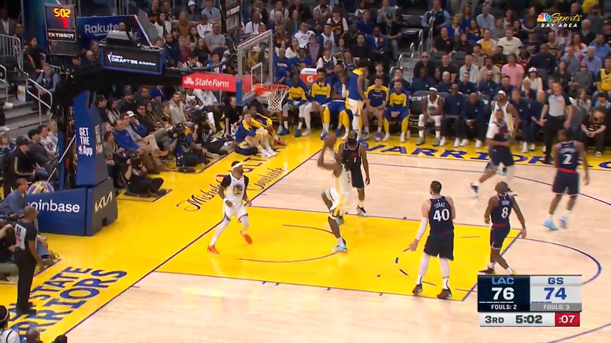 That ball movement 💯 📺 NBC Sports Bay Area & CA