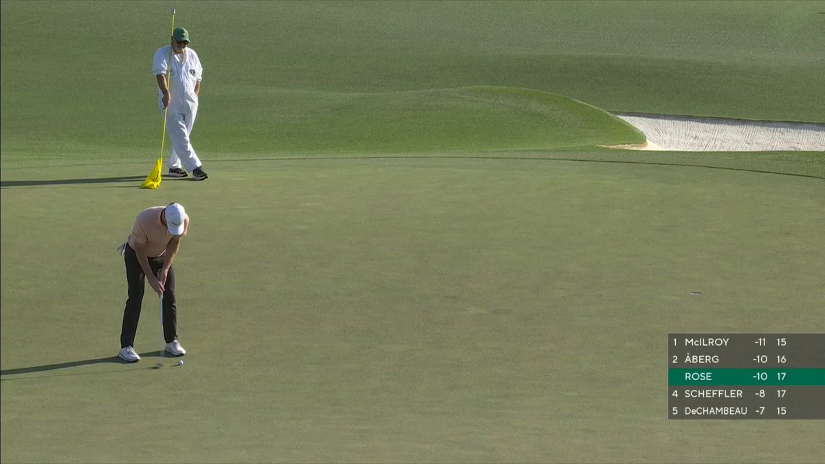 Justin Rose has set the target at -11!!!!! 🤯