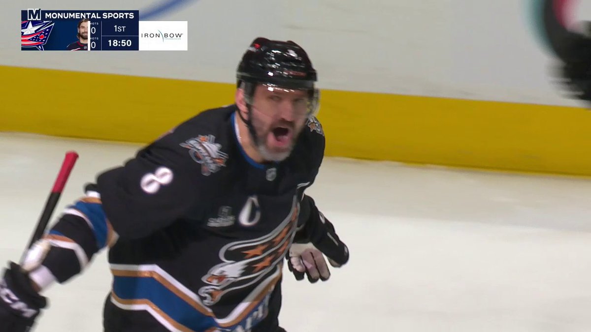 No. 896 for Alex Ovechkin in the Screaming Eagle jerseys! 🦅