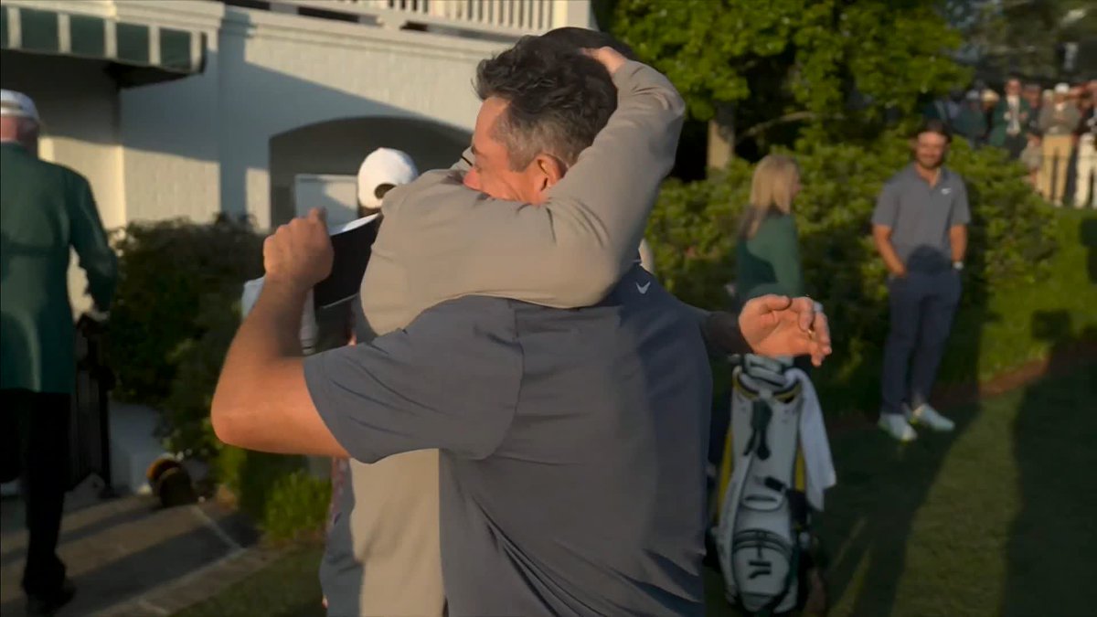 "I've got to go get a green jacket." 💚