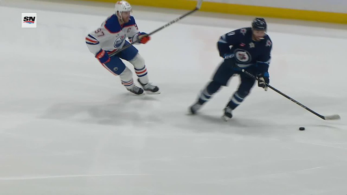Connor with the steal, Connor with the goal 🤝 #LetsGoOilers