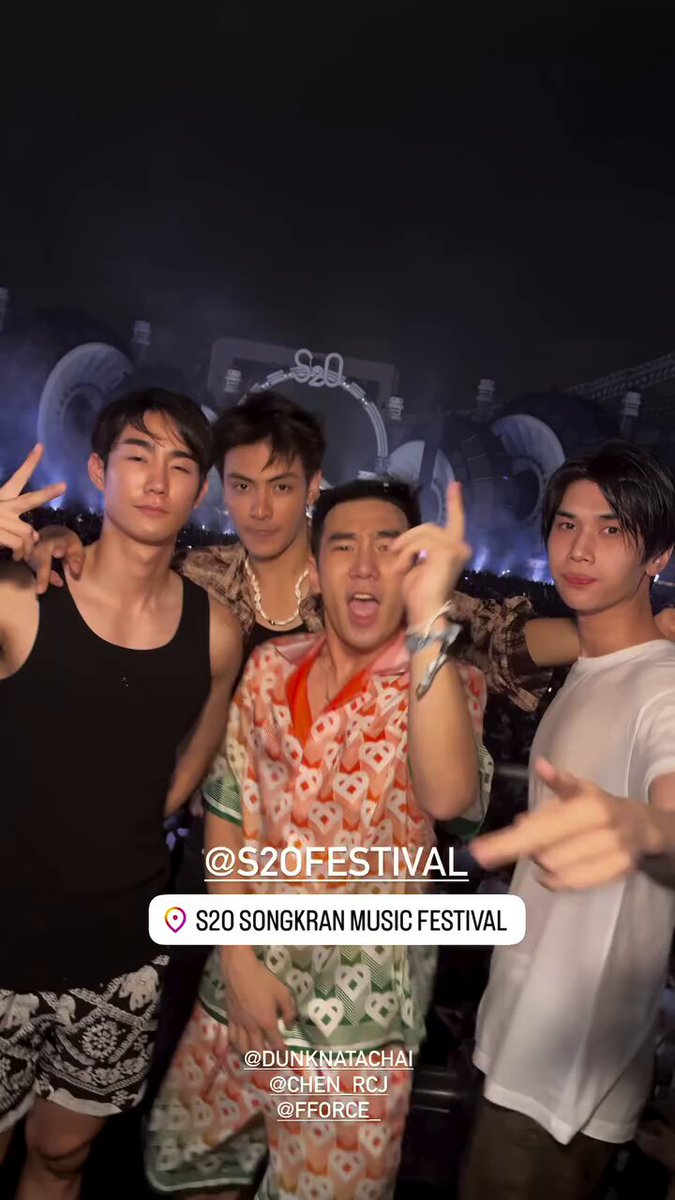 ฟอสสึกับสงกรานต์ที่ S20 Day2 ✨ #fforce_