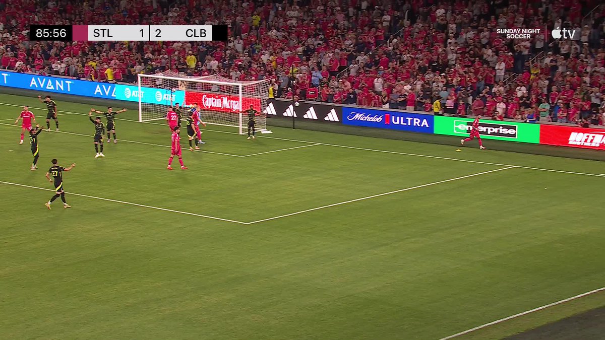 WHAT A SAVE BY PATRICK SCHULTE! 😲 He keeps The Crew ahead leading late.