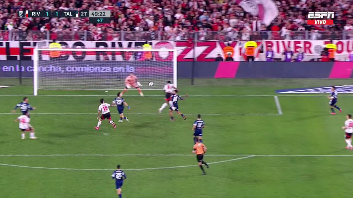 ¿Qué fue mejor en el gol de River? 📌 El pase de Nacho 📌 El centro de Montiel 📌 El cabezazo de Borja 📺 ESPN Premium | Suscribite al Pack Fútbol en