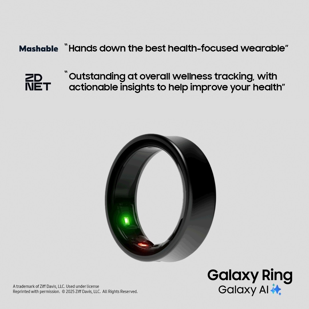 Don’t just take our word for it—see what the experts have to say about our #GalaxyRing! Try it out for yourself today.