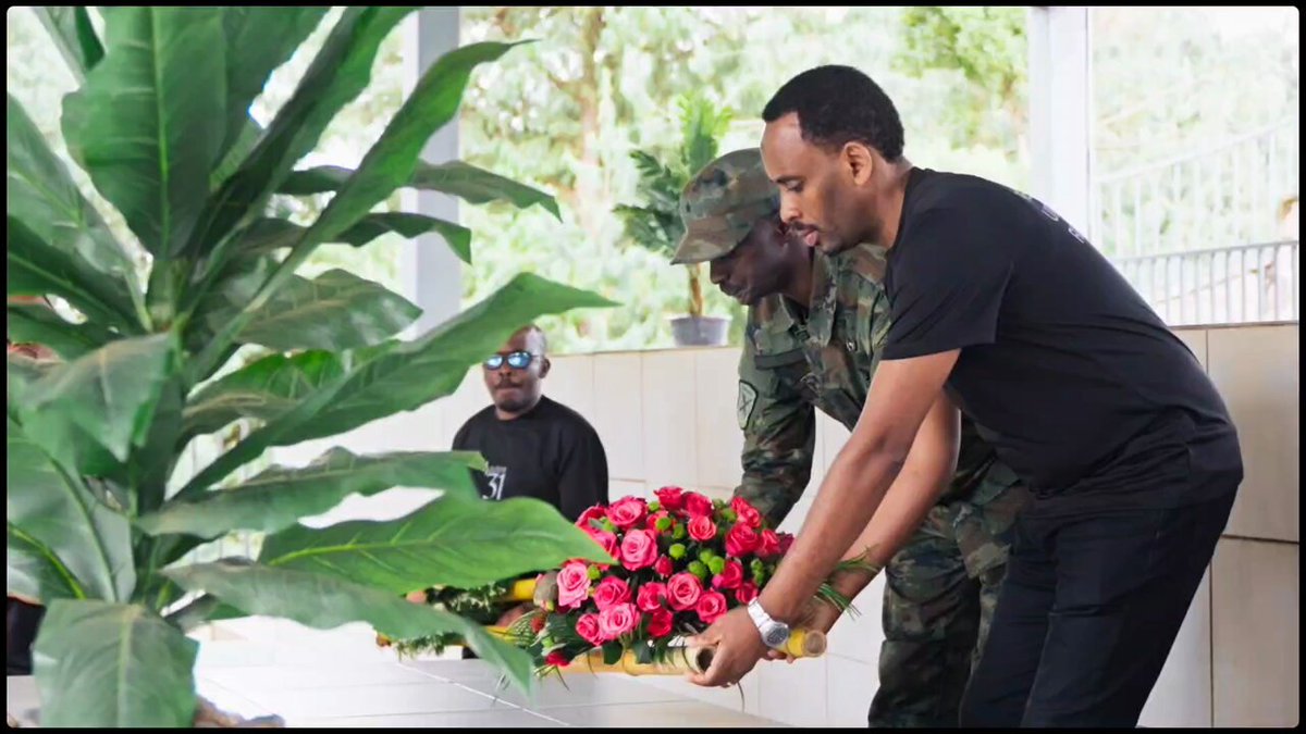 The message of Maj Gen Nkubito Eugene to young influencers🇷🇼♥️ #Kwibuka31