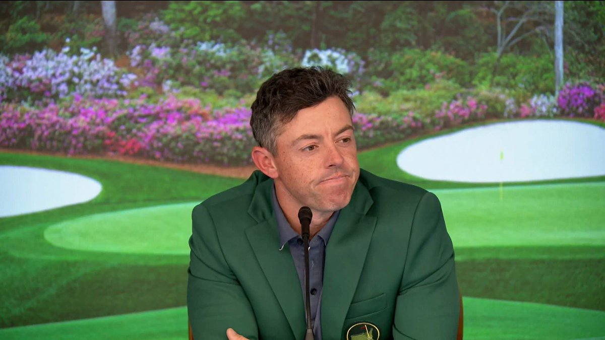 "This one is just as much his, as it is mine" 🥺 An emotional moment for Rory McIlroy reflecting on just how much his caddie, Harry Diamond has helped him 💎