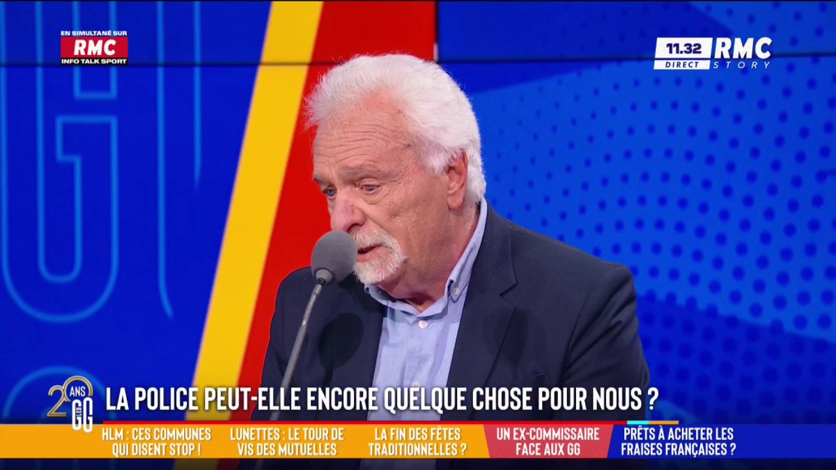 🥹 L'émotion de Maurice Signolet qui raconte son dernier jour de commissaire "Pendant 40 ans, j'ai vu des voleurs, des assassins... La dernière personne que j'ai vue, le jour de mon départ, c'était un petit vieux qui représentait la respectabilité, l'honnêteté !" #GGRMC