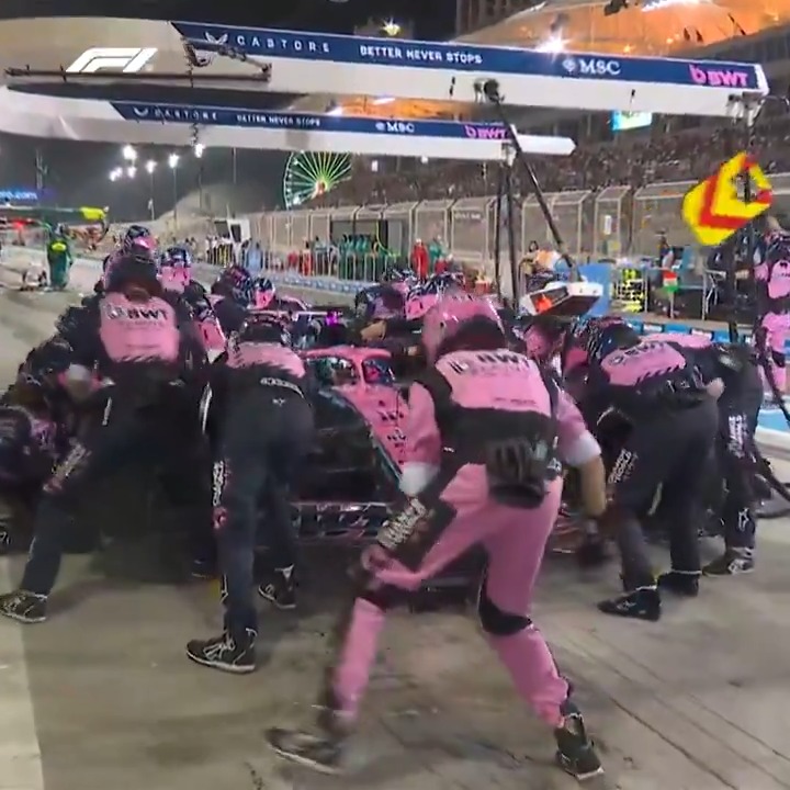 DOUBLE STACK 👏 BWT Alpine Formula One Team #F1 #BahrainGP